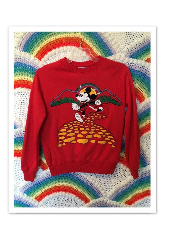 Rare Vintage Mickey Mouse Sweater