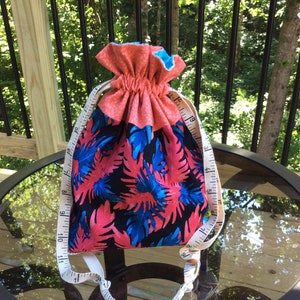 Bolsa de proyecto con cordón mediano Bolsa de proyecto de tejido Bolsa de calcetín Bolsa de proyecto de calcetín Bolsa de cordón Bolsa de regalo Bolsa de proyecto forrada Bolsa de cordón forrada