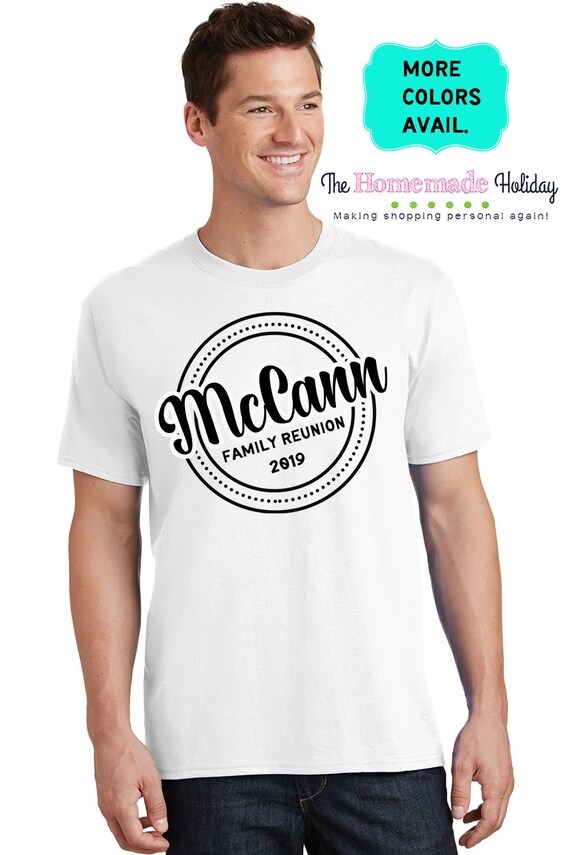 family reunion tee shirts