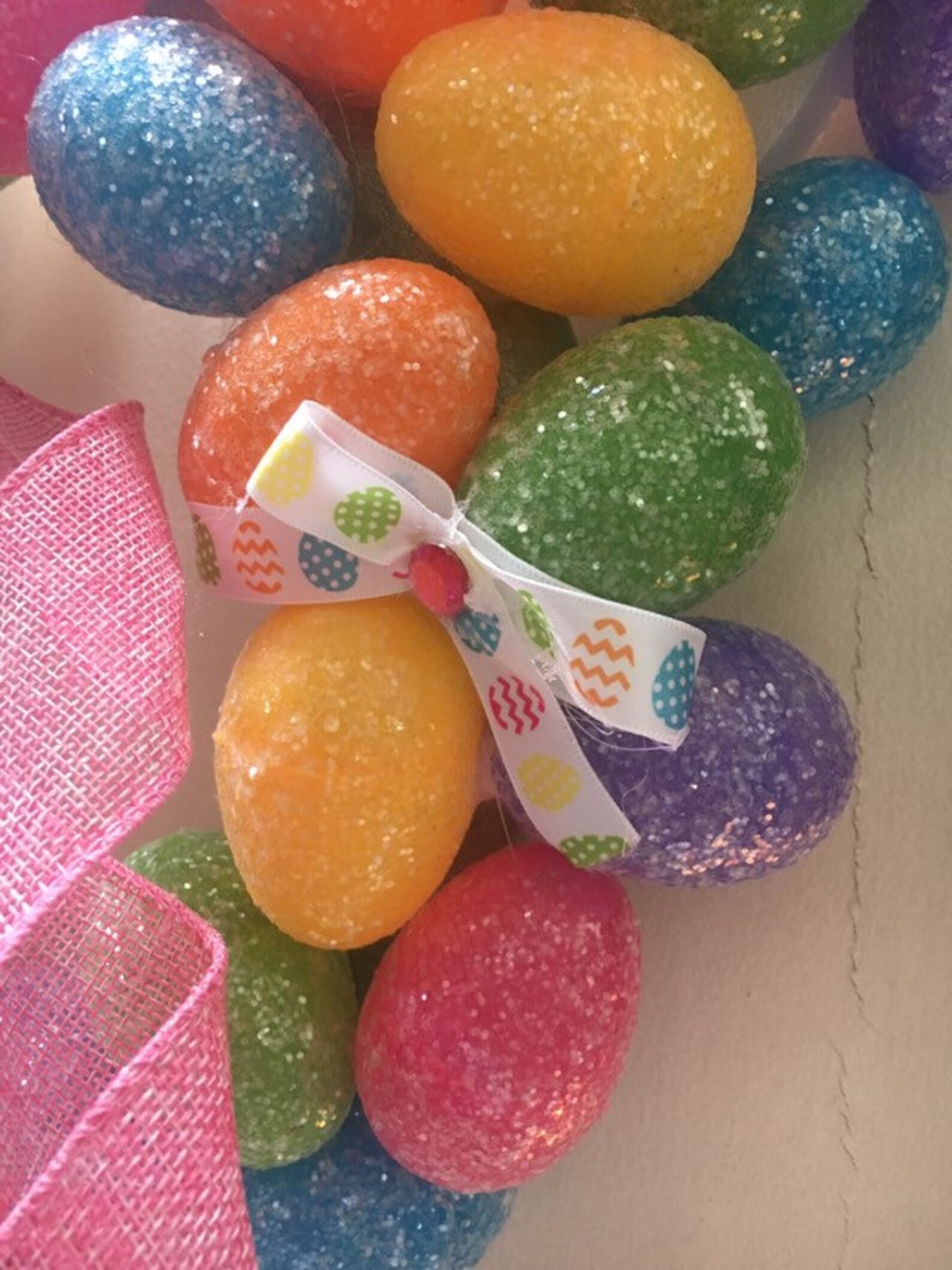 Minnie Mouse Easter Egg Wreath Etsy