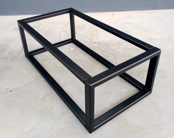 Coffee Table Base Metal Frame | CUSTOMIZABLE Sofa Table Base | Iron Table Base | KUTU 22