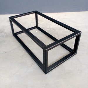 Coffee Table Base Metal Frame | CUSTOMIZABLE Sofa Table Base | Iron Table Base | KUTU 22