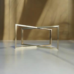Brass Table Base Heavy Duty  -Custom Gold Table Base for Dining&Kitchen Tables - Brass Dining Table Base for Modern Homes |SUMBULLU