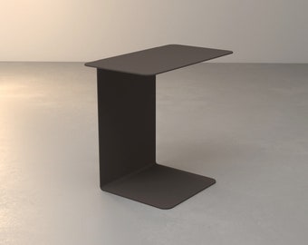 Sofa C Table & Nesting Table | Metal Coffee Table | Metal Nesting Table | C Shaped Iron Side Table-UNLEM