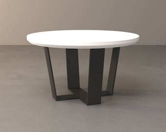 Coffee Table Legs Modern ,Table Base For Coffee Table -End Table Legs - Side Table Base -Steel  Legs For Coffee Tables in  Living Rooms