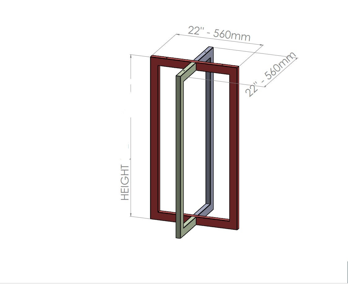 BAR Height Table Legs COUNTER Height Table Legs Etsy Australia