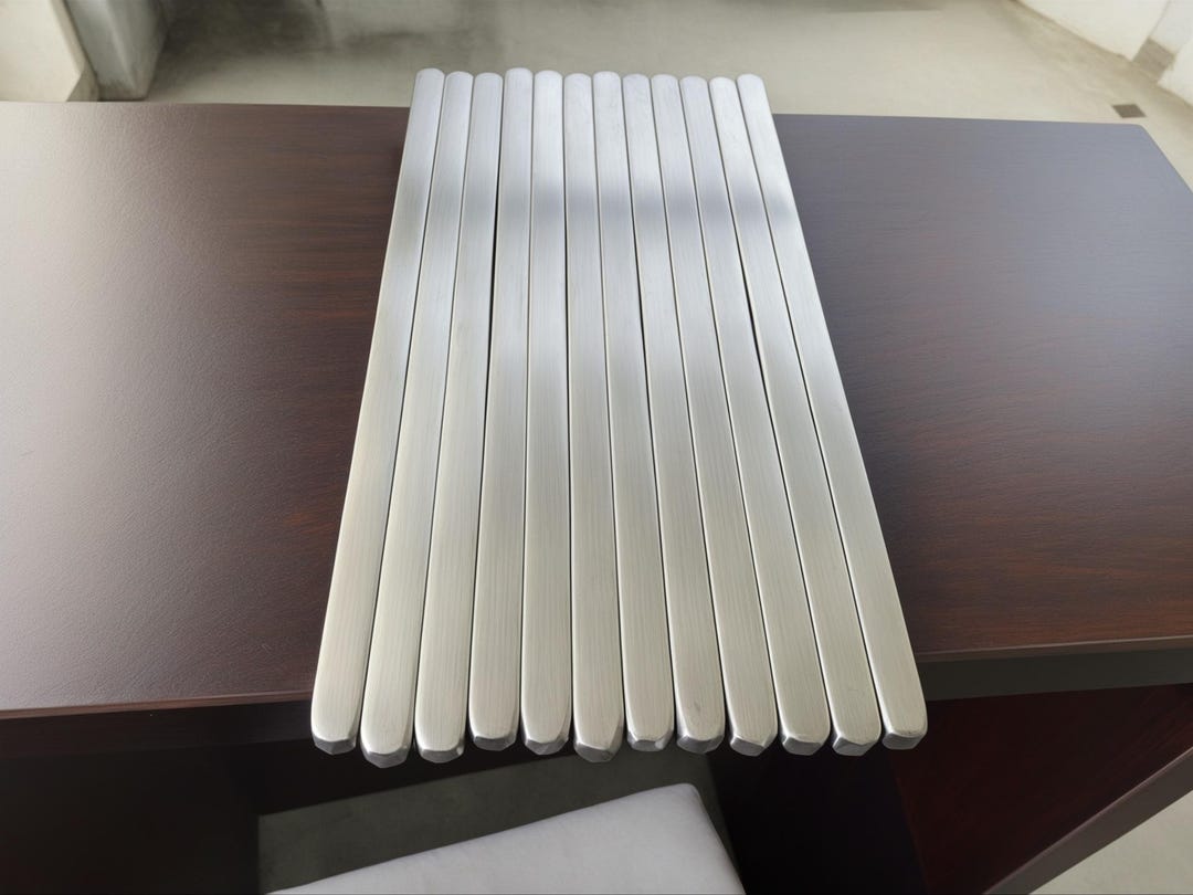 Panel Inlay Strips Stainless Steel Inlay Strips - Metal Joinery Bars for Woodworking ...