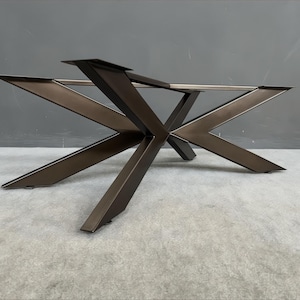 Coffee Table Base Metal (for Marble , Glass , Wood Table Tops) | CUSTOMIZABLE & STURDY |  JYILDIZ  Base