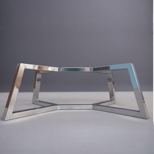 Coffee Table Legs Stainless Steel Coffee Table Base | Modern Metal Table Legs for Marble Glass Wood Top | Sturdy Custom Handmade Furniture