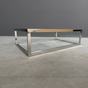 Coffee Table Base (Stainless Steel ) Handmade Furniture Legs.( Polished /Brushed )| Console Table Base & End Table Base : CUSTOMIZABLE