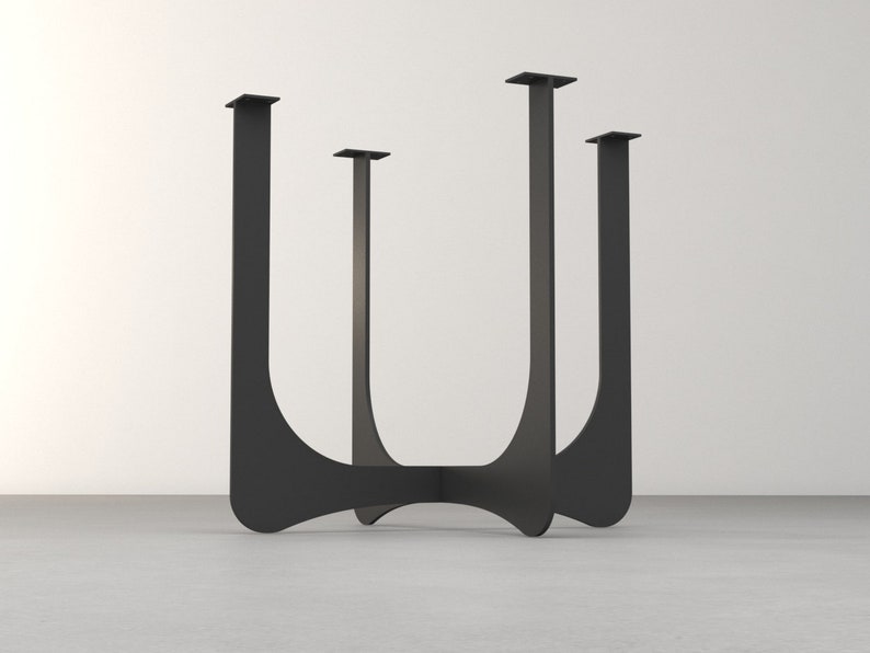 Midcentury Modern COFFEE Table Base Vintage Inspired Etsy