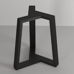 Modern Side Table Base Metal | Custom Side Table Base | Handcrafted Metal Table Legs