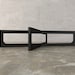 MODERN LOW HEIGHT Coffee Table Base | Rectangular Coffee Table Legs ...
