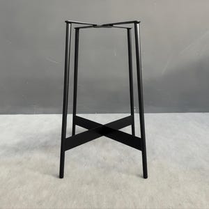 Base de mesa de altura de barra / Patas de mesa de pub de metal industrial / Soporte de mesa de cafetería BISTRO / Base de mesa alta IGNE
