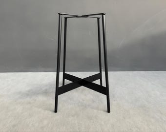 Base per tavolo da bar / Gambe per tavolo da pub in metallo industriale / Supporto per tavolo da caffè/bistrot in acciaio / Base per tavolo alto IGNE / Opzioni di altezza da 35'' a 42''