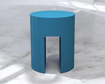 Modern Round Nesting Table |Metal Accent Table, Side Table | Living Room Coffee Table |Round End Table | Small Space Handmade Furniture|MAVI