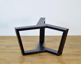 Modern Round Coffee Table Legs | Steel Table Base For Wood ,Glass,Marble Tops  | DIY Furniture Legs | Industrail Table Legs | TRIWAY 28