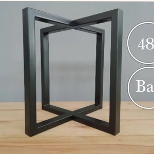 BAR Height ROUND Table Base For 48 &#39;&#39; Marble , Glass and Wood Table Tops  | Customizable