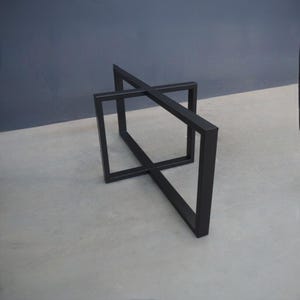 Heavy Duty Metal Table Base For Marble &Stone Glass Tables |Dining and Kitchen Table Base |Steel Frame Table Base For Rectangular/Oval Table