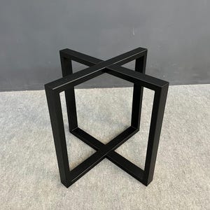 Base de mesa con pedestal redonda / Base de mesa de acero de altura de mostrador / Patas de mesa de metal para tablero de mármol, vidrio y madera de 60 a 66 pulgadas