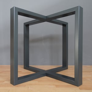 ROUND METAL Table Base For  60”-66&#39;&#39; Marble , Glass and Wood Table Tops