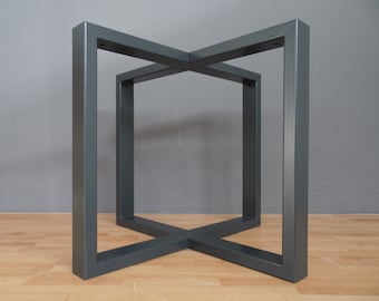ROUND METAL Table Base For  60”-66&#39;&#39; Marble , Glass and Wood Table Tops