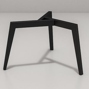 Gambe rotonde per tavolini da caffè con piano in vetro/Base moderna in acciaio per tavolini da caffè/Base personalizzata per tavolini da caffè per soggiorni/HAYAT