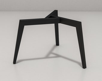 Round Coffee Table Legs For Glass Top| Modern Steel Coffee Table Base I Custom Coffee Table Base For  Living Rooms | HAYAT