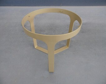 Modern Round Coffee Table Base | Minimalist Metal Table Frame | Industrial Furniture Base | Custom Glass Top Ready | Contemporary Home Decor