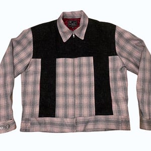 Swankys Vintage Pink & Black Regal Ricky Jacket
