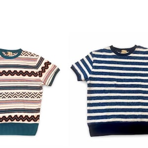Swankys Vintage Cable knit Cotton shirt
