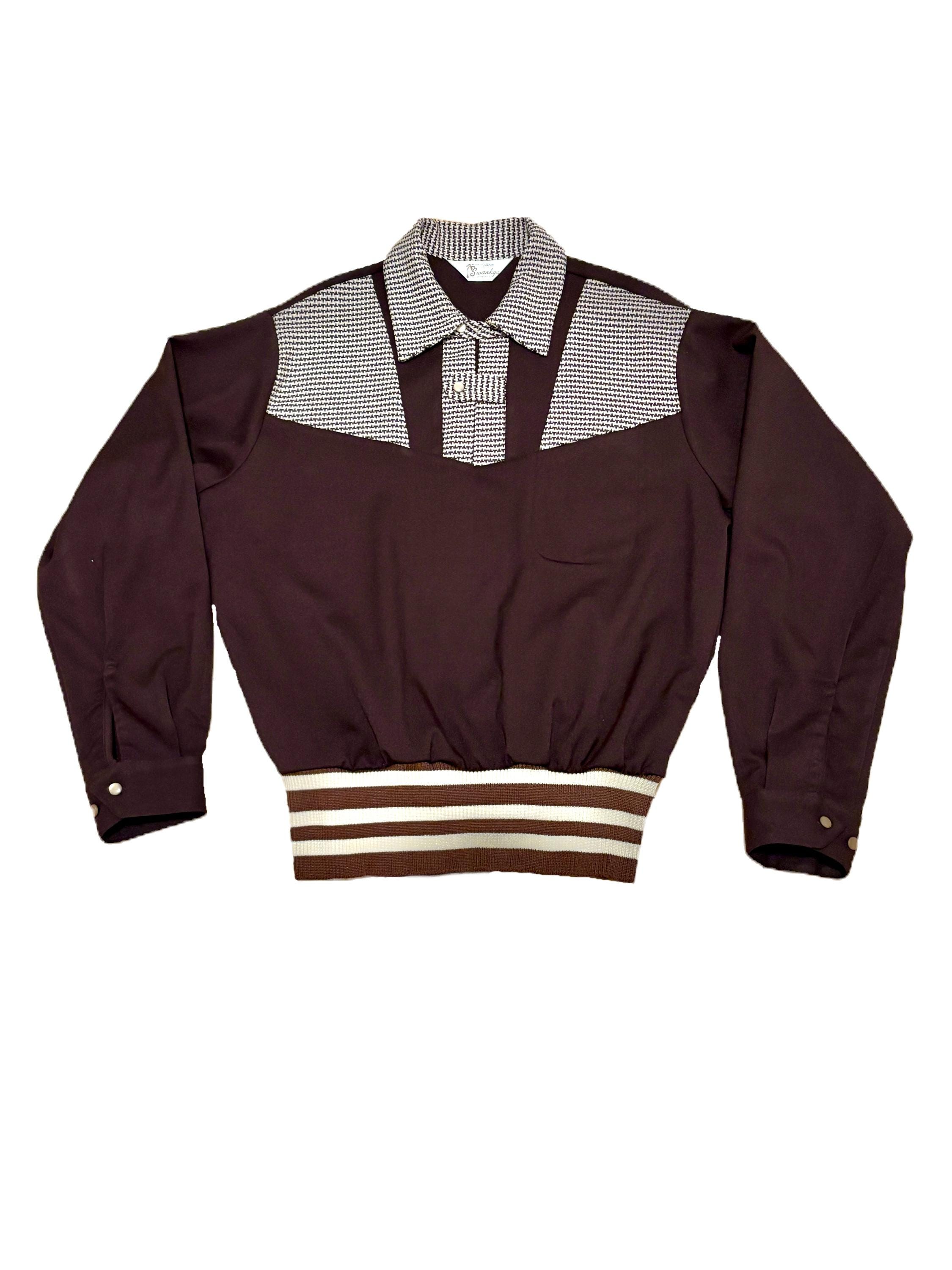 Swankys Vintage Desmond 1940's-50's Pullover-gaucho - Etsy