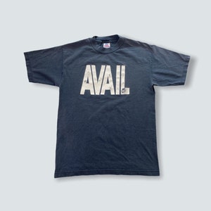 Vintage AVAIL Tshirt POOR UGLY Happy 