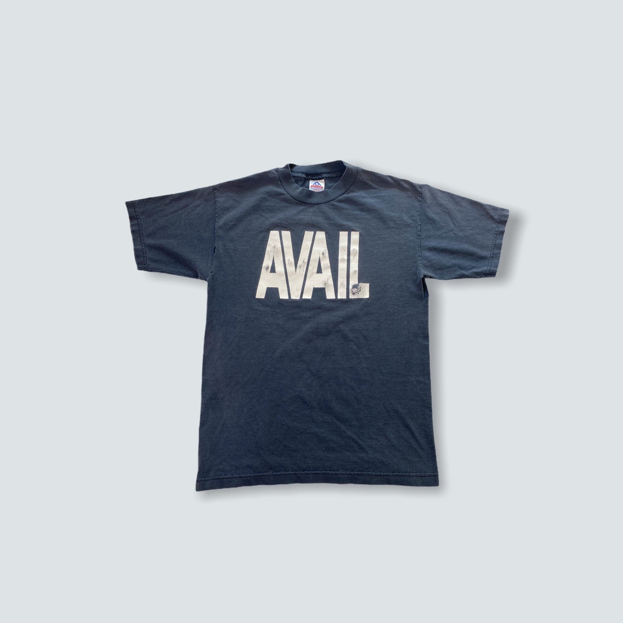 Vintage AVAIL Tshirt POOR UGLY Happy 