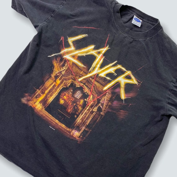 Vintage SLAYER tshirt shirt t-shirt death metal t… - image 3