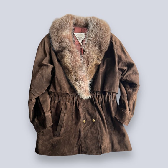 Marvin richards shop suede coat