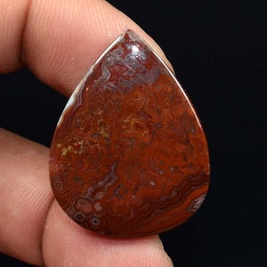 Agate folle dentelle, cabochon d'agate folle dentelle de créateur naturel, pierres précieuses en vrac agate dentelle folle, pendentif agate dentelle folle 27,50 cts