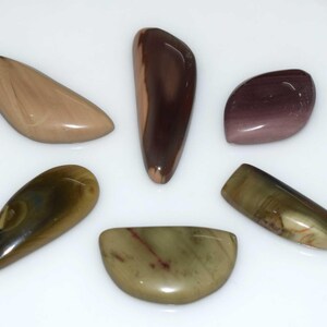 Natuurlijke keizerlijke jaspis cabochon losse edelstenen, natuurlijke keizerlijke jaspis cabochon voor hanger, ring, armband groothandel 6 stuks