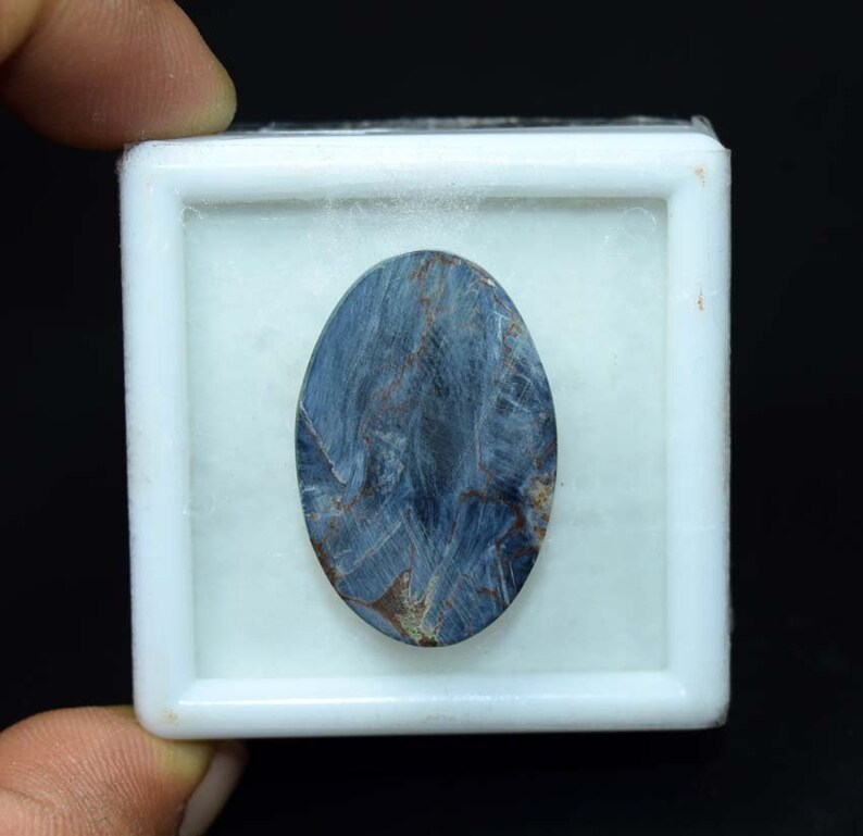 100 /% Natural Pietersite Oval Cabochon Untreated Loose Gemstone Cabochon 23.65 Cts