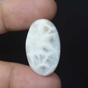 Thomsonite cabochon, natuurlijke thomsonite, natroliet cabochon ovale losse edelsteen, handgeslepen gepolijste edelsteen beschermende eigenschappen