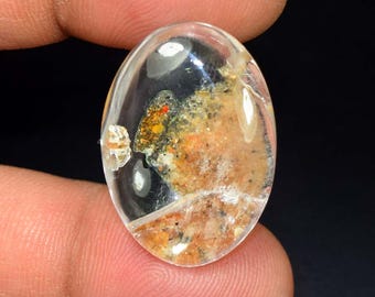 Cabochon Ovale En Piétersite Naturelle 22 X 12 X 3 Mm - Gemme Pour Bijoux Et Créations Artisanales