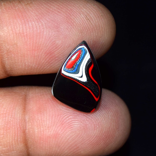 Fordite 2.30 Cts.  Fordite Cabochon, Jeep Fordite , Jeepite Cabochon , For Jewelry Making , Men's Jewelry , Women's Jewelry Handmade Pendant