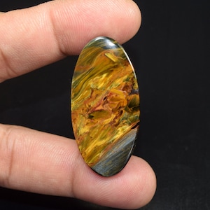 Cabochon di Pietersite dorata, Cabochon di Pietersite di Forest Fire Pietra preziosa sciolta, Cabochon di Pietersite naturale, Gioielli di Pietersite 39,35 carati