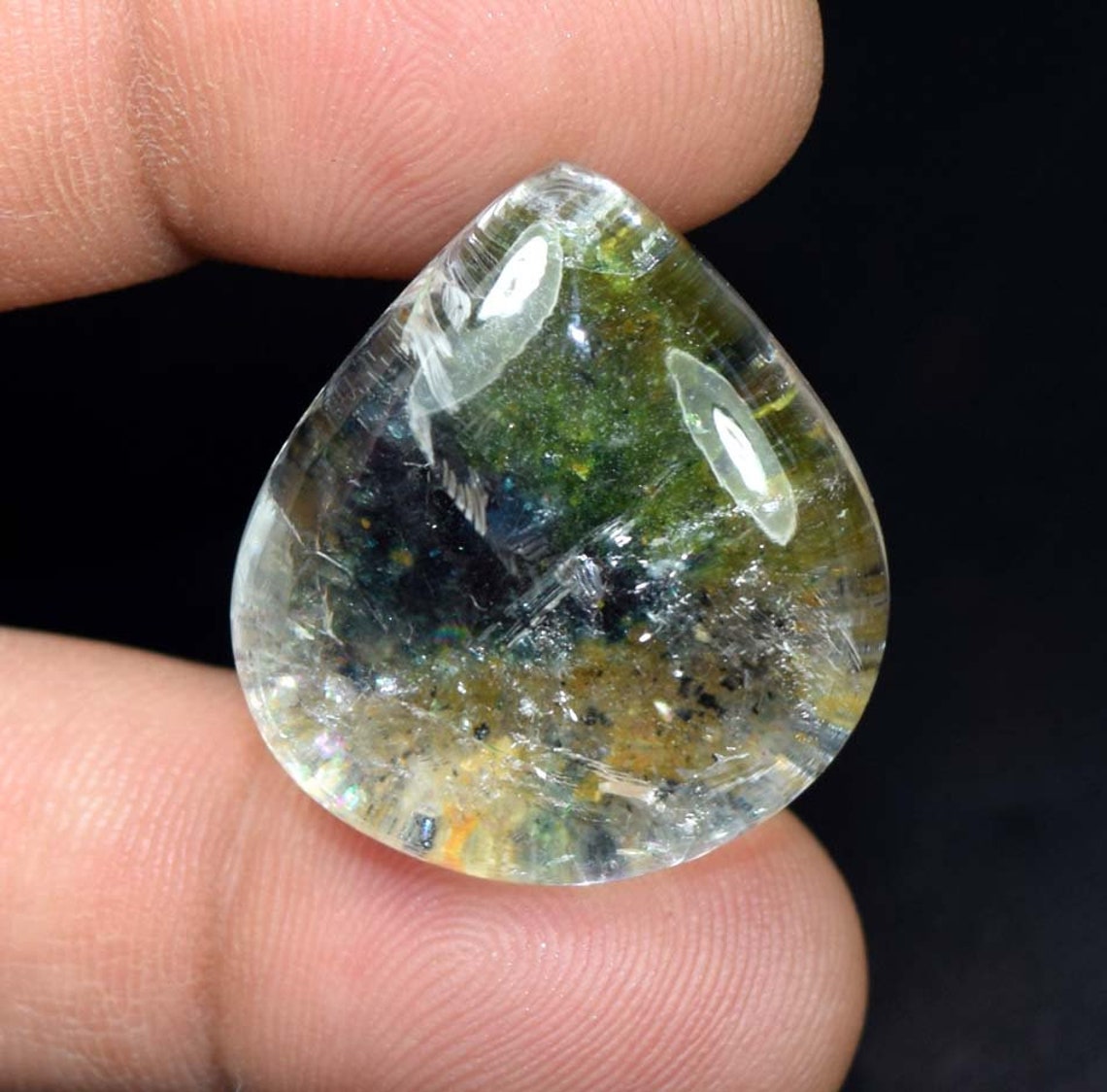 Lodolite Garden Quartz 58.35 Cts. Etsy