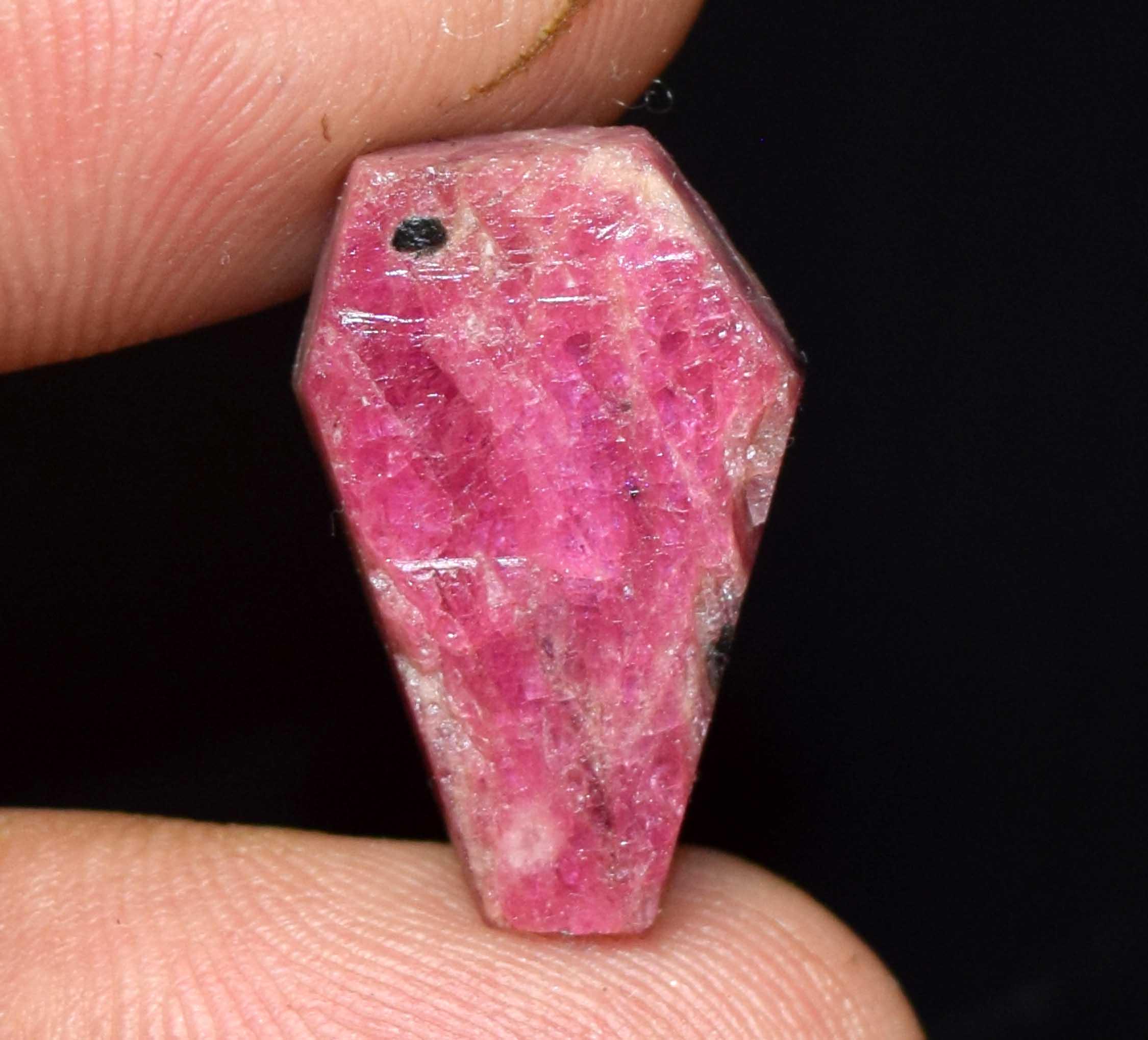 Congo Ruby Natural African Raw Ruby 6 Pieces Pink Ruby Crystal, Raw Ruby Natural ...