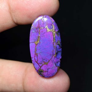 Cabochon di turchese Mojave viola ramato, cabochon di turchese Mojave sfuso, gioielli in turchese, turchese Mojave viola 25,65 ct