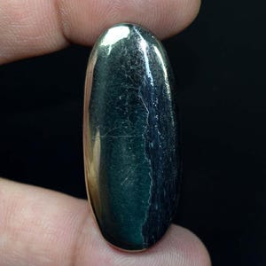 Healer&#39;s Apache Gold Cabochon, Pyrite and Magnetite Energy Healing Decisiveness Grounding Stability Memory Psychic Ability Gemstone 57.70 Ct