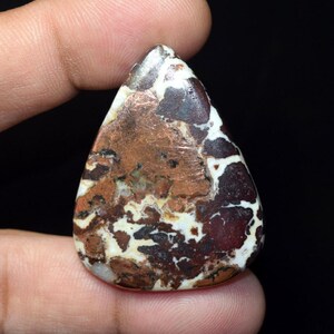 Cabochon 100,50 carati naturale raro rame dolomite cabochon a pera pietra preziosa sciolta, cabochon rame dolomite per anello pendente in argento sterling