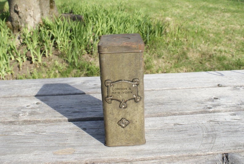 Antique Tin Box Ridgway's 5 O'clock Tea London and Etsy