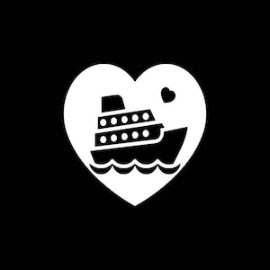 Cruising Decal,Love Cruising Decal,Cruise Ship Vinyl Decal,Love Cruising Car Decal,Cruise Ship,Rather Be Cruising,Boat,Cruise Ship Sticker